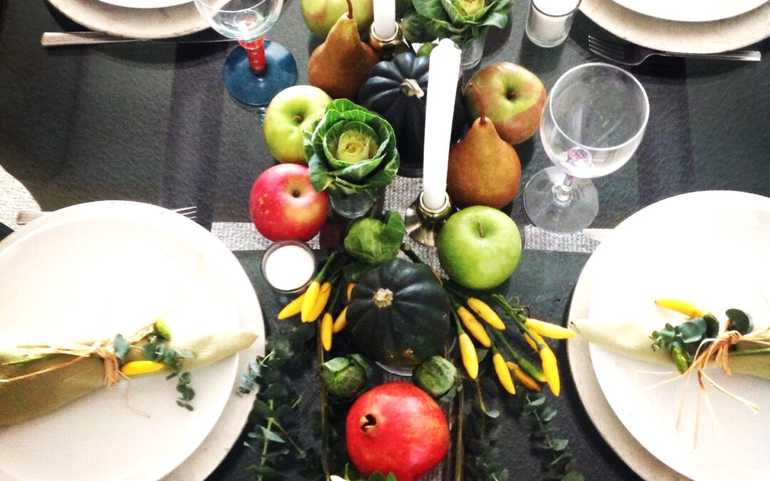 How to create an environmentally friendly festive table